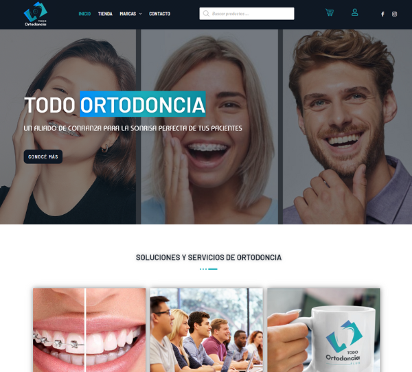 pagina de ventas de insumos de ortodoncia